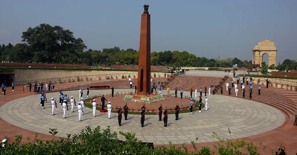 1200px National War Memorial on the 21st anniversary of Kargil Vijay Diwas 2020