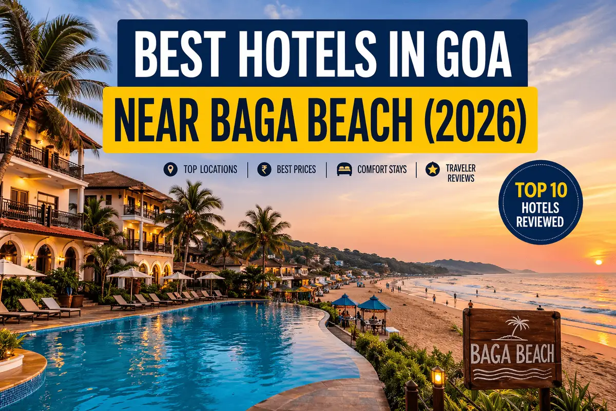 Best hotels near Baga Beach 2026