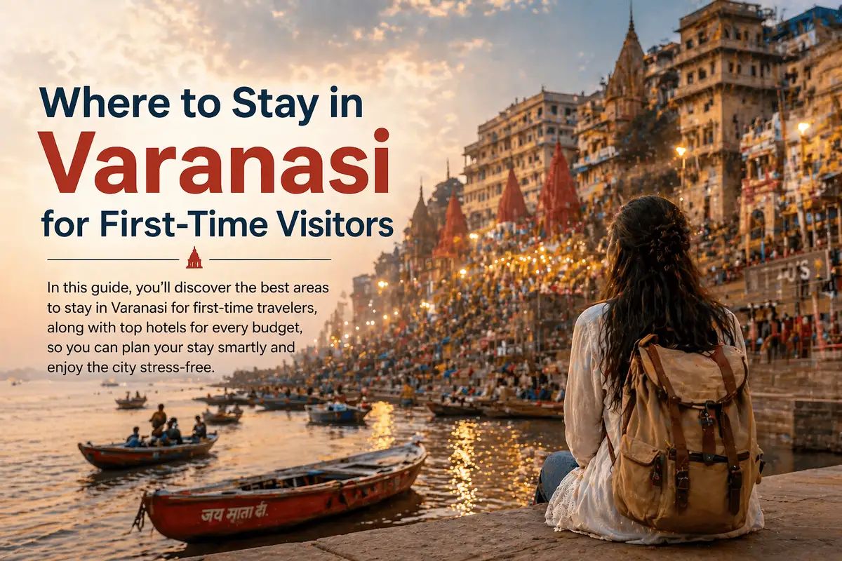 Golden hour at Varanasi ghats