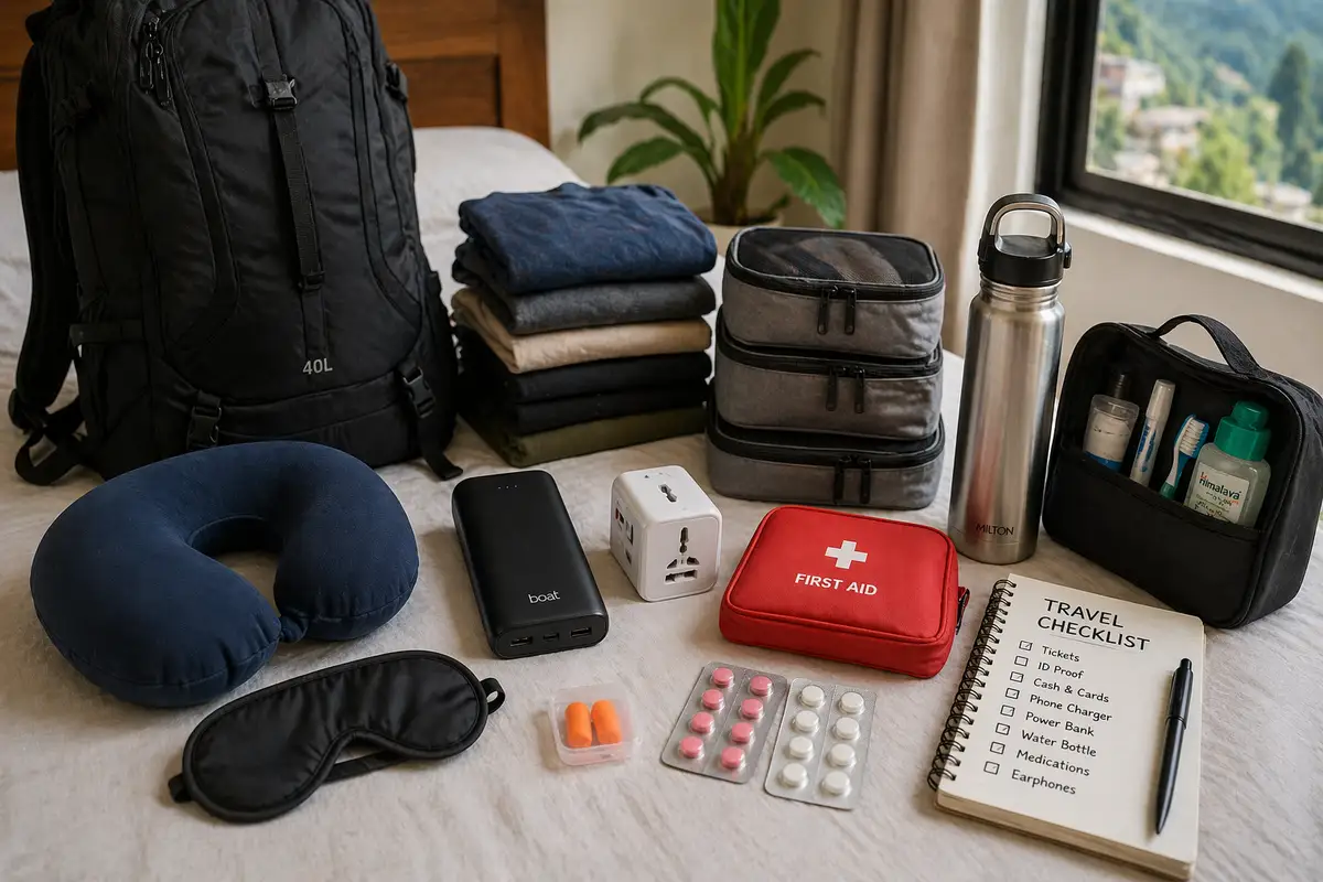 Travel preparation essentials
